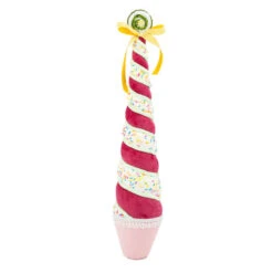 December Diamonds 23" Pink Swirl Candy Tree Christmas Decoration 08-08698