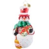Christopher Radko Christmas Joy Snowman Glass Christmas Ornament 1021489 -The Jolly Christmas Shop 1021489.FRT 49290.1676576825
