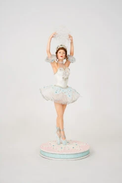 Katherine's Collection 24" Frost And Tenderness Frost Blue Christmas Ballerina Figure 28-228667
