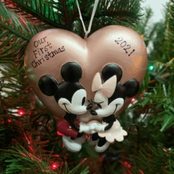 Hallmark 3" Mickey And Minnie Love Personalized Christmas Ornament 3HCM1002 6 Hallmark 3" Mickey And Minnie Love Personalized Christmas Ornament 3HCM1002 -The Jolly Christmas Shop 2HCM9578 89276.1664804514