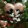 Hallmark 3" Mickey And Minnie Love Personalized Christmas Ornament 3HCM1002 -The Jolly Christmas Shop 2HCM9578 edit 68124.1664804547
