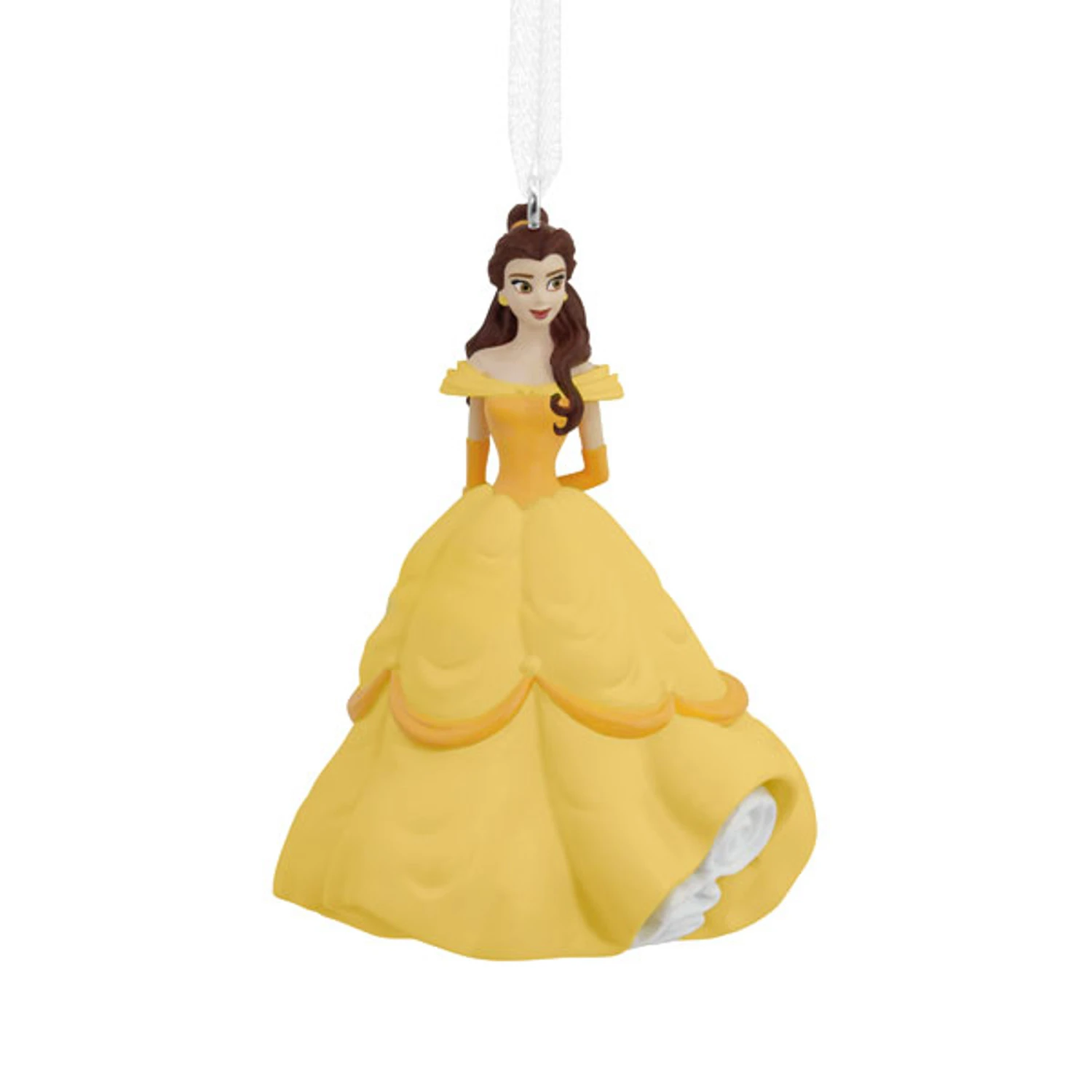 Hallmark Disney's Princess Belle Christmas Ornament 3HCM0809 3 Hallmark Disney's Princess Belle Christmas Ornament 3HCM0809