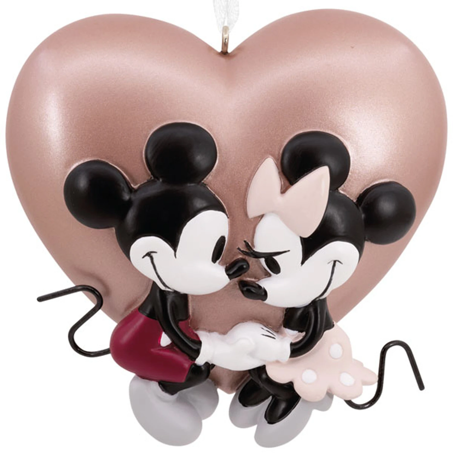 Hallmark 3" Mickey And Minnie Love Personalized Christmas Ornament 3HCM1002 5 Hallmark 3" Mickey And Minnie Love Personalized Christmas Ornament 3HCM1002 - Image 3
