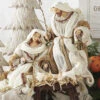 Raz 15.25" Winter White Holy Family Christmas Nativity Scene 4010660 -The Jolly Christmas Shop 4010660 90210.1663593059