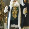 Raz 24.25" Evergreen And Gold Santa Figure Christmas Decoration 4202398 2 Raz 24.25" Evergreen And Gold Santa Figure Christmas Decoration 4202398 -The Jolly Christmas Shop 4202398 21170.1656599535
