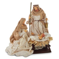 Raz 14.5" Holy Family Nativity Set Christmas Decoration 4210653 5 Raz 14.5" Holy Family Nativity Set Christmas Decoration 4210653 -The Jolly Christmas Shop 4210653 32238.1680626417