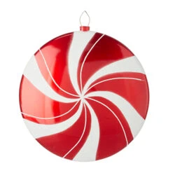 Raz 10" Or 12" Large Peppermint Christmas Ornament -The Jolly Christmas Shop 4214969 46638.1648494455
