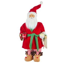 Raz 24.25" Santa In Robe Christmas Figure 4215516 -The Jolly Christmas Shop 4215516 21530.1648565702