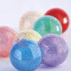 Raz 4.5" Set Of 7 Rainbow Glittered Glass Ball Christmas Ornaments 4224623 -The Jolly Christmas Shop 4224623 32913.1649792822