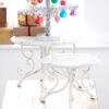 Raz Set Of 2 White Distressed Metal Risers Stands 4228915 -The Jolly Christmas Shop 4228915 2 37693.1689196492