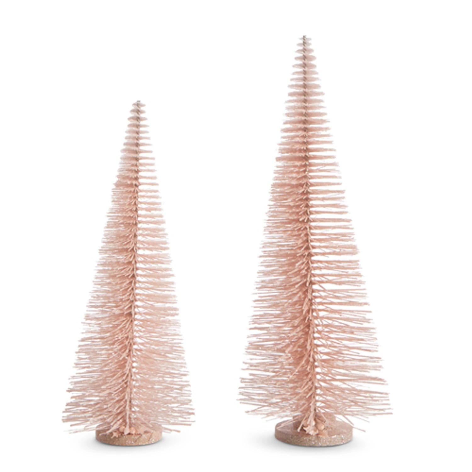 Raz 24" Pink Bottle Brush Trees Christmas Decorations 4306107 4 Raz 24" Pink Bottle Brush Trees Christmas Decorations 4306107 - Image 2