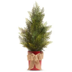 Raz 27" Or 35" Potted Half Wall Hanging Christmas Tree -The Jolly Christmas Shop 4309896 96946.1689791943