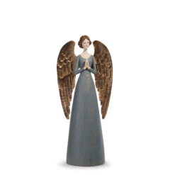 Raz 15.75" Or 17.75" Blue Santos Angel Christmas Figure -The Jolly Christmas Shop 4312154 57211.1682366772