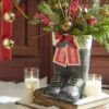 Raz 11.5" Merry Christmas Santa Boot Container Christmas Decoration 4312337 1 Raz 11.5" Merry Christmas Santa Boot Container Christmas Decoration 4312337 -The Jolly Christmas Shop 4312337 edit 97347.1682432134