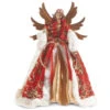 Raz 17.5" Red And Gold Angel Christmas Tree Topper 4315559 -The Jolly Christmas Shop 4315559 88023.1683053881