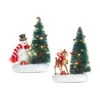 Raz 7" Lighted Tree With Vintage Holiday Friends Christmas Decoration 4319125 -The Jolly Christmas Shop 4319125 70797.1690758354