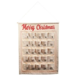 Raz 34" Hanging Advent Calendar Christmas Decoration 4319307 -The Jolly Christmas Shop 4319307 1 61380.1683651936