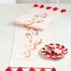 Raz 72" Pink Santa Mug Christmas Table Runner 4319325 -The Jolly Christmas Shop 4319325 64445.1690759833
