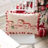 Raz 20" Pink Santa Mug Lumbar Christmas Pillow 4319326 -The Jolly Christmas Shop 4319326 19311.1690760015
