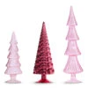 Raz 14.25" Pink Glass Christmas Tree Set 4322828 -The Jolly Christmas Shop 4322828 62846.1684182106