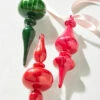 Raz 9.75" Pink, Red, Or Green Blown Glass Finial Christmas Ornament 4322881 -The Jolly Christmas Shop 4322881 58613.1684329050