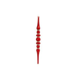 Raz 12" Large Red Jeweled Glass Finial Christmas Ornament 4324533 9 Raz 12" Large Red Jeweled Glass Finial Christmas Ornament 4324533 -The Jolly Christmas Shop 4324533b 39596.1684850386
