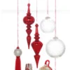 Raz 12" Large Red Textured Glass Final Christmas Ornament 4324537 1 Raz 12" Large Red Textured Glass Final Christmas Ornament 4324537 -The Jolly Christmas Shop 4324537 edit 19330.1690916661