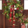 Raz 24" Or 32" Red Sleigh Bell Door Hanger Christmas Decoration -The Jolly Christmas Shop 4327305 4327306 71860.1685023212
