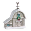 Raz 5" Snowy Barn Glass Christmas Ornament 4352884 1 Raz 5" Snowy Barn Glass Christmas Ornament 4352884 -The Jolly Christmas Shop 4352884 12365.1685480822