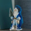Raz 7" Delft Santa With Tree Ornament 4352894 2 Raz 7" Delft Santa With Tree Ornament 4352894 -The Jolly Christmas Shop 4352894 70229.1691008711