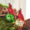 Raz Eric Cortina 5" Elegant Cardinal Glass Christmas Ornament 4353115 1 Raz Eric Cortina 5" Elegant Cardinal Glass Christmas Ornament 4353115 -The Jolly Christmas Shop 4353115 18704.1689692981