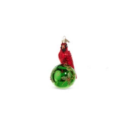 Raz Eric Cortina 5" Elegant Cardinal Glass Christmas Ornament 4353115 9 Raz Eric Cortina 5" Elegant Cardinal Glass Christmas Ornament 4353115 -The Jolly Christmas Shop 4353115a 58595.1689692996