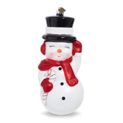 Raz 4.5" Or 8" Eric Cortina Snowman Blow Mold Glass Christmas Ornament 4253122 7 Raz 4.5" Or 8" Eric Cortina Snowman Blow Mold Glass Christmas Ornament 4253122 -The Jolly Christmas Shop 4353172 1 65911.1685630650