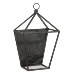 Raz 17" Antique Black Metal Lantern Candle Holder 4354204 5 Raz 17" Antique Black Metal Lantern Candle Holder 4354204 -The Jolly Christmas Shop 4354204 1 08590.1691085639