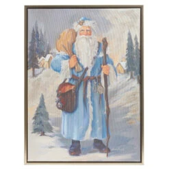 Raz 23.5" Old World Santa Textured Framed Wall Art Christmas Decoration 4357354 -The Jolly Christmas Shop 4357354 37844.1685641806