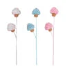 December Diamonds 25" White, Blue, Or Pink Cupcake Christmas Tree Pick -The Jolly Christmas Shop Cupcake Pick 66442.1687289553