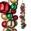 Raz 4' Red, Green, And Gold Ball Ornament Christmas Garland G4232726 -The Jolly Christmas Shop G4232726 68483.1651073129