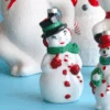 Cody Foster 5.5" Snowman Blow Mold Glass Christmas Ornament GO-8878 -The Jolly Christmas Shop GO 8878 edit 64221.1692036498