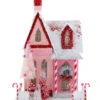 Cody Foster 14" Candy Cane Pink Cottage Vintage Inspired Putz Christmas House HOU-301 -The Jolly Christmas Shop HOU 301 1 47943.1691605990