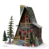 Cody Foster 12" A Frame Cabin Vintage Inspired Putz Christmas House HOU-343 -The Jolly Christmas Shop HOU 343 1 70141.1690983931