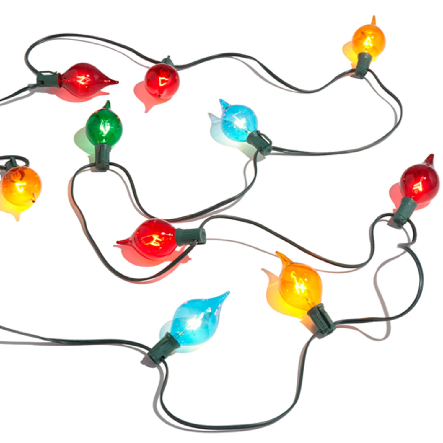 Raz 14' Connectable Shiny Kismet String Multicolor Lights L4237037 4 Raz 14' Connectable Shiny Kismet String Multicolor Lights L4237037 - Image 2
