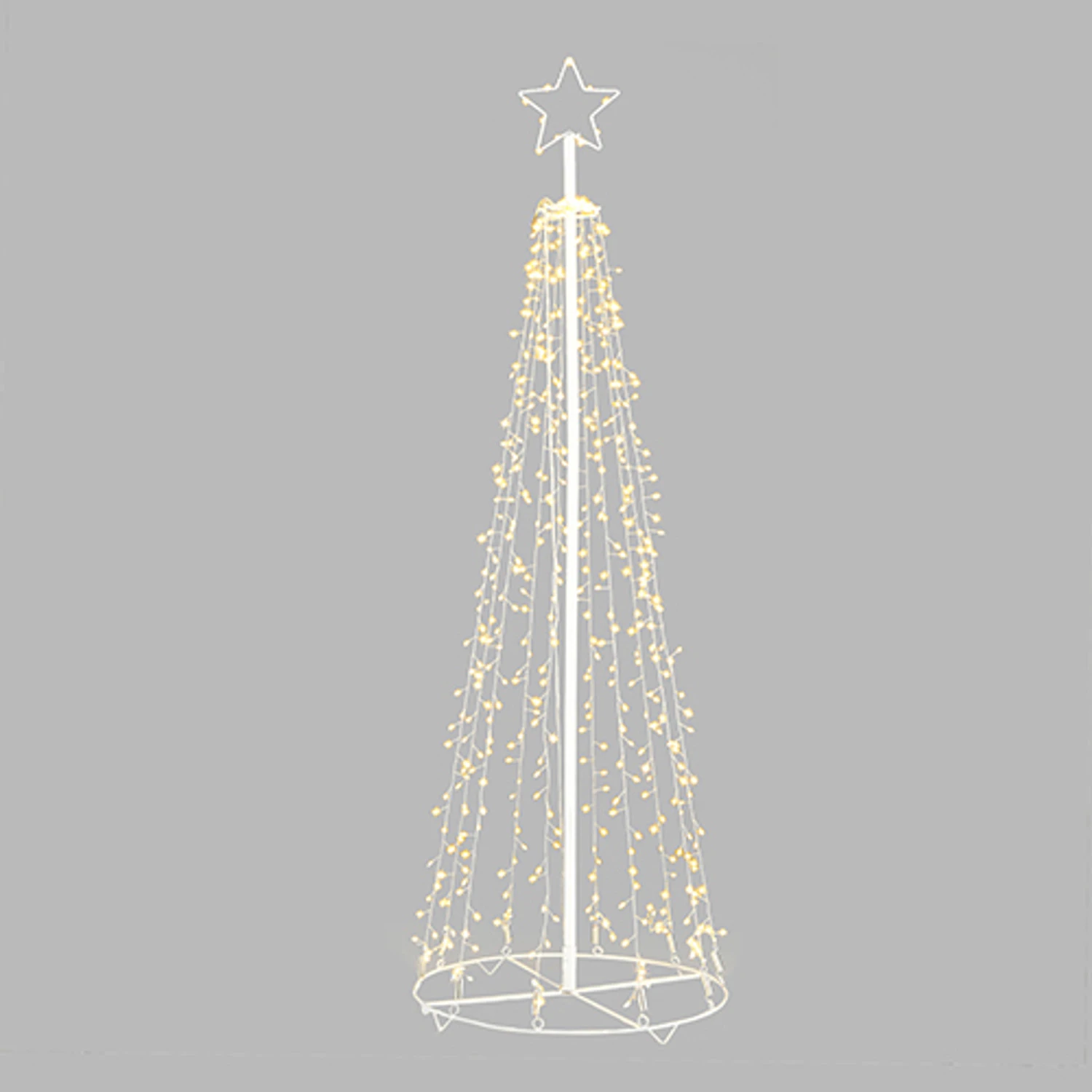 Raz 4.5' Or 6' Lighted Tree Outdoor Christmas Decoration 4 Raz 4.5' Or 6' Lighted Tree Outdoor Christmas Decoration - Image 2