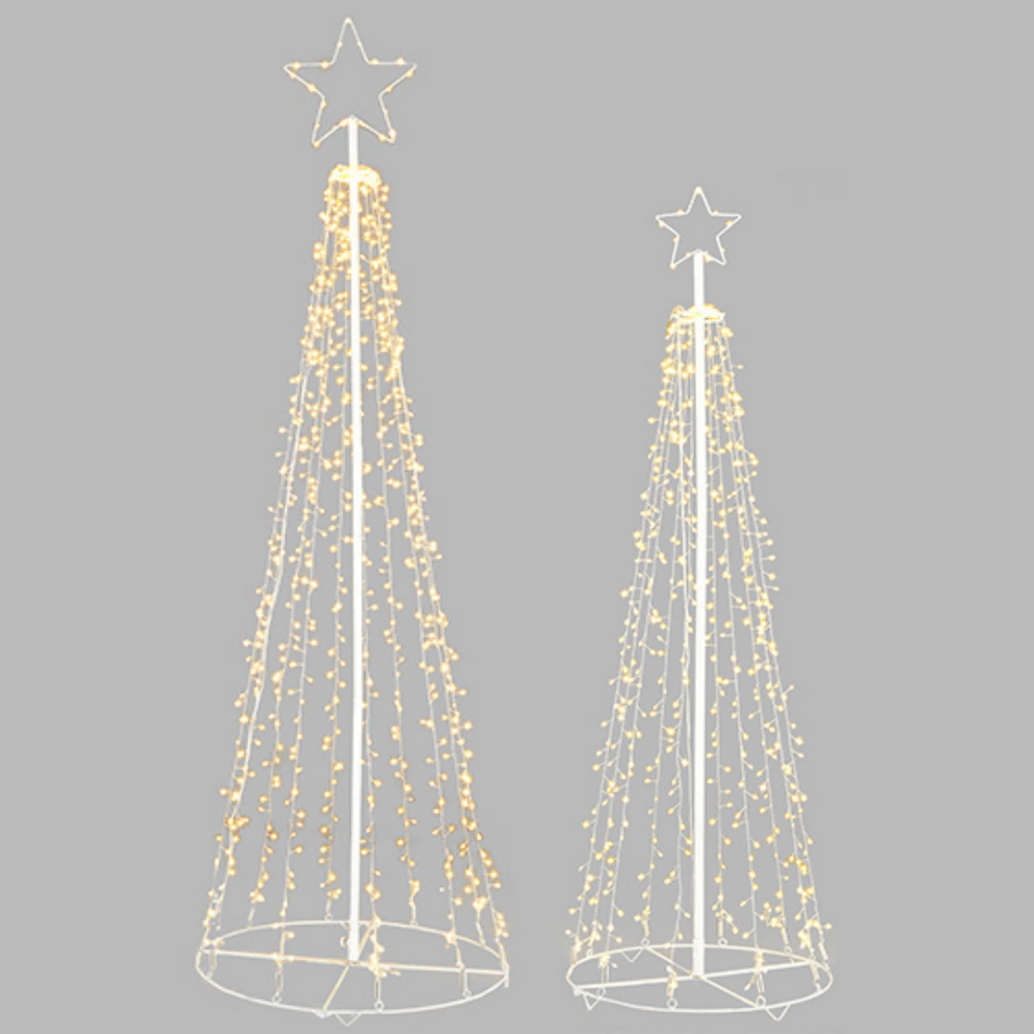 Raz 4.5' Or 6' Lighted Tree Outdoor Christmas Decoration 3 Raz 4.5' Or 6' Lighted Tree Outdoor Christmas Decoration