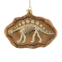Kurt Adler 4.75" Noble Gems Dinosaur Fossil Glass Christmas Ornament NB1726 8 Kurt Adler 4.75" Noble Gems Dinosaur Fossil Glass Christmas Ornament NB1726 -The Jolly Christmas Shop NB1726C 46224.1653417149