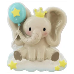 Boy Baby Elephant Personalized Christmas Ornament OR2361-M 7 Boy Baby Elephant Personalized Christmas Ornament OR2361-M -The Jolly Christmas Shop OR2361 M 51690.1653501340
