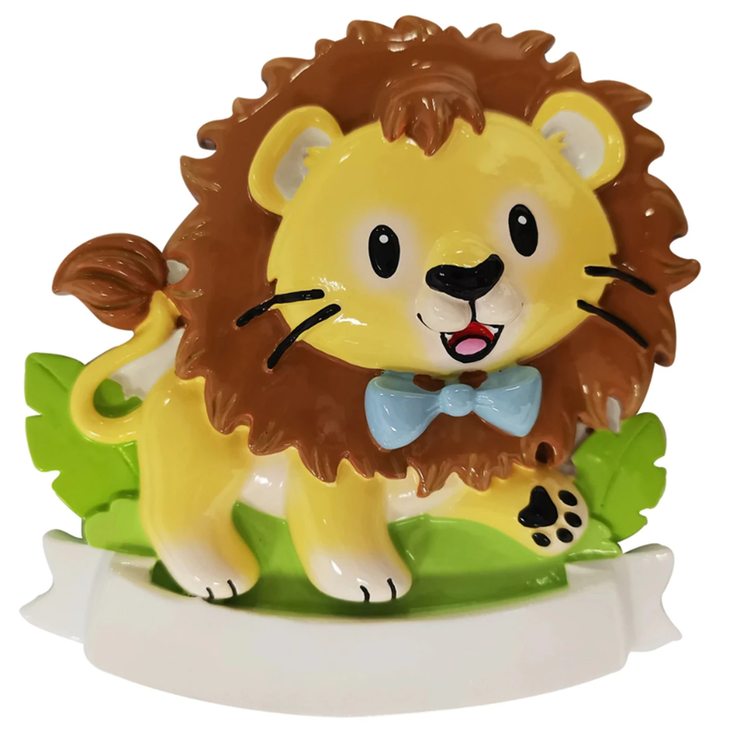 Boy Lion Cub Personalized Christmas Ornament OR2362-M 5 Boy Lion Cub Personalized Christmas Ornament OR2362-M - Image 3