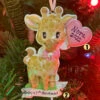 Giraffe Pink Balloon Personalized Christmas Ornament OR2236-F -The Jolly Christmas Shop OR 2236 F EDIT 92354.1666291735