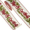 Raz 4" Merry Christmas Wired Christmas Ribbon R4371754 -The Jolly Christmas Shop R4371754 19748.1686580338