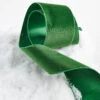 Raz 4" Green Velvet Wired Christmas Ribbon R4371809 -The Jolly Christmas Shop R4371809 2 72334.1686688664