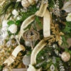 Raz 2.5" Cream Velvet Wired Christmas Ribbon R4371820 -The Jolly Christmas Shop R4371820 edit 98985.1688071442